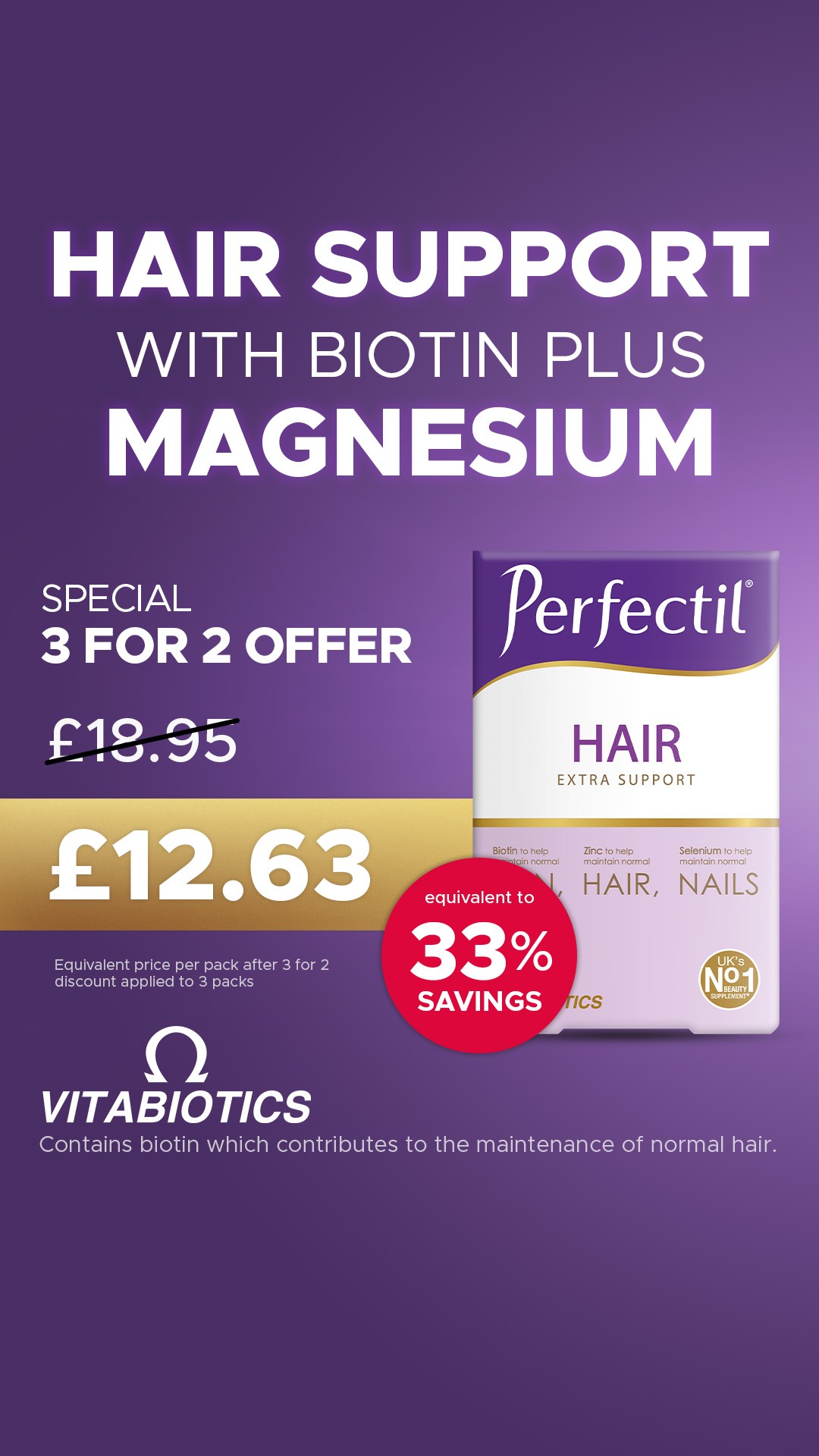Vitabiotics Facebook ad