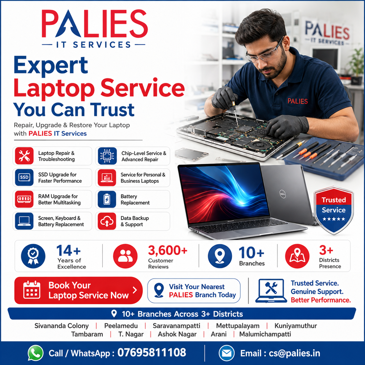 Palies IT Services Facebook ad