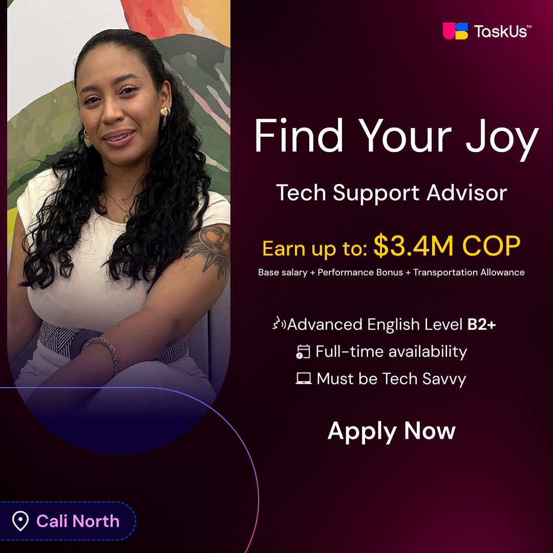 TaskUs Facebook ad