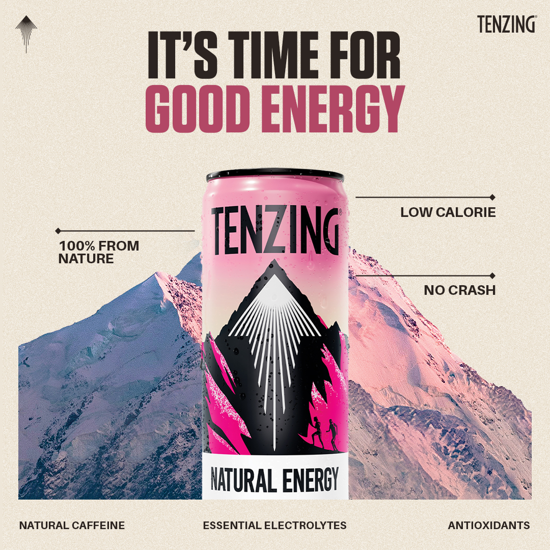 TENZING Natural Energy Facebook ad