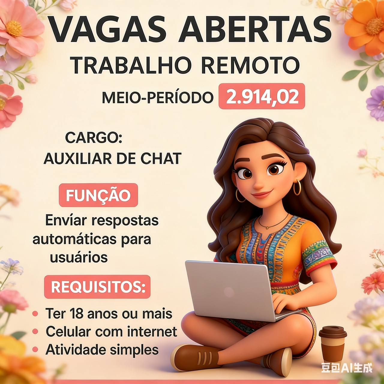Maria Eduarda Facebook ad: العمل عبر الإنترنت أصبح من الخيارات الشائعة والمرغوبة…