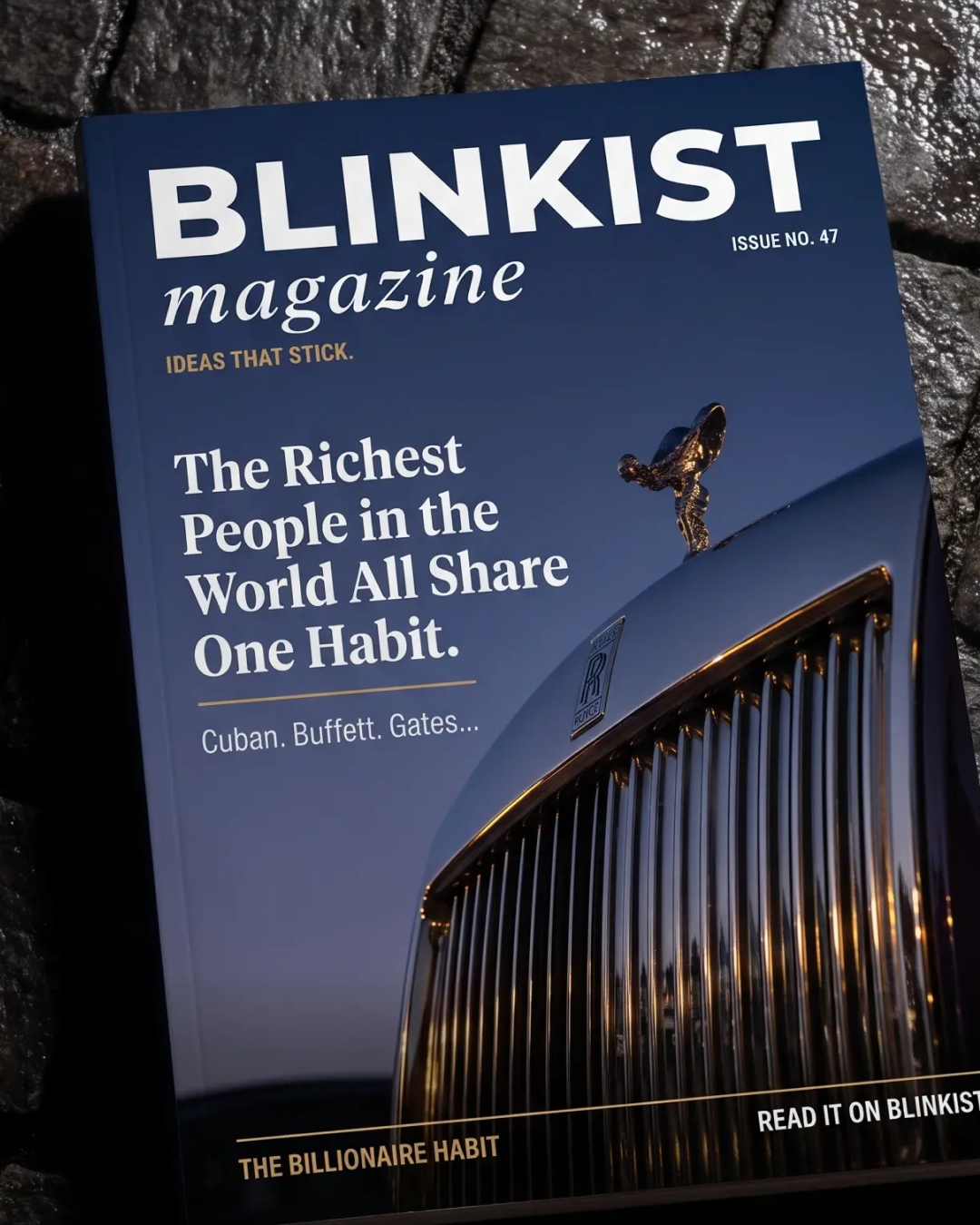 Blinkist Facebook ad