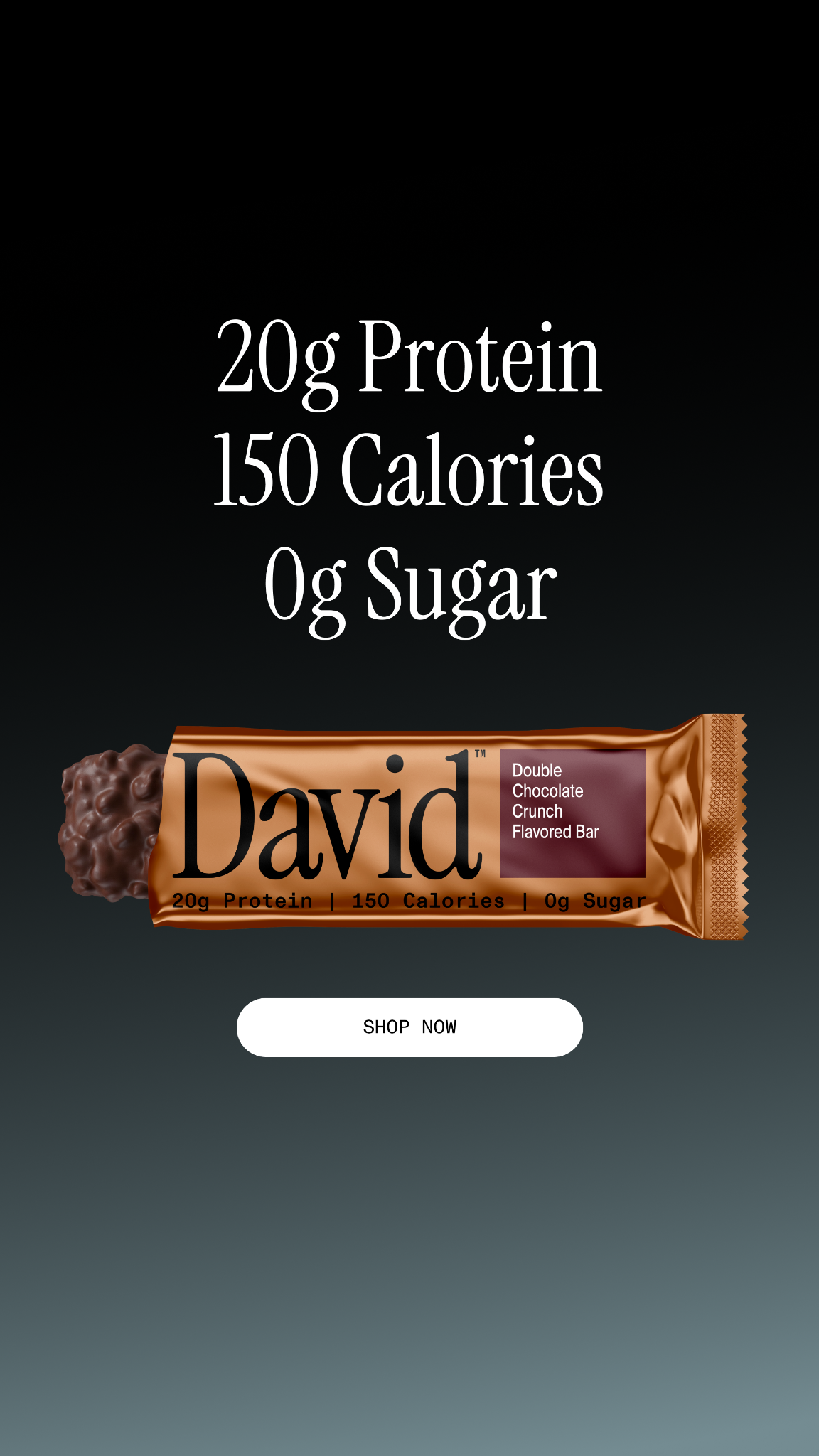 David Protein Facebook ad
