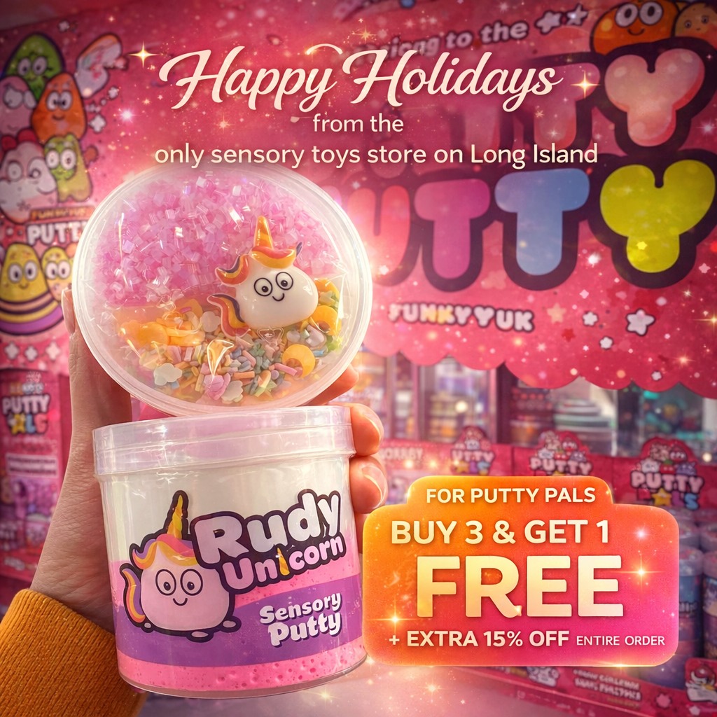 Fidgets Factory Facebook ad: Happy Holidays