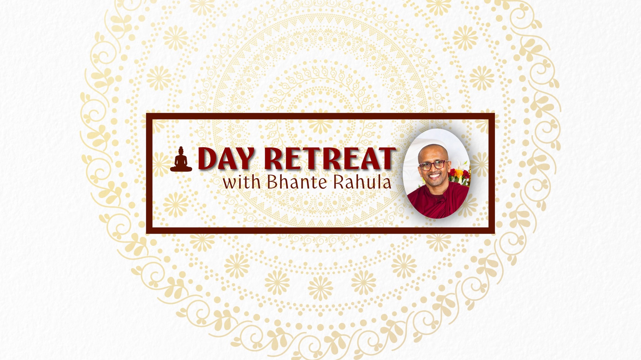 Blue Lotus Buddhist Temple & Meditation Center Facebook ad: Day Retreat and Metta Sound Healing with Bhante Rahula