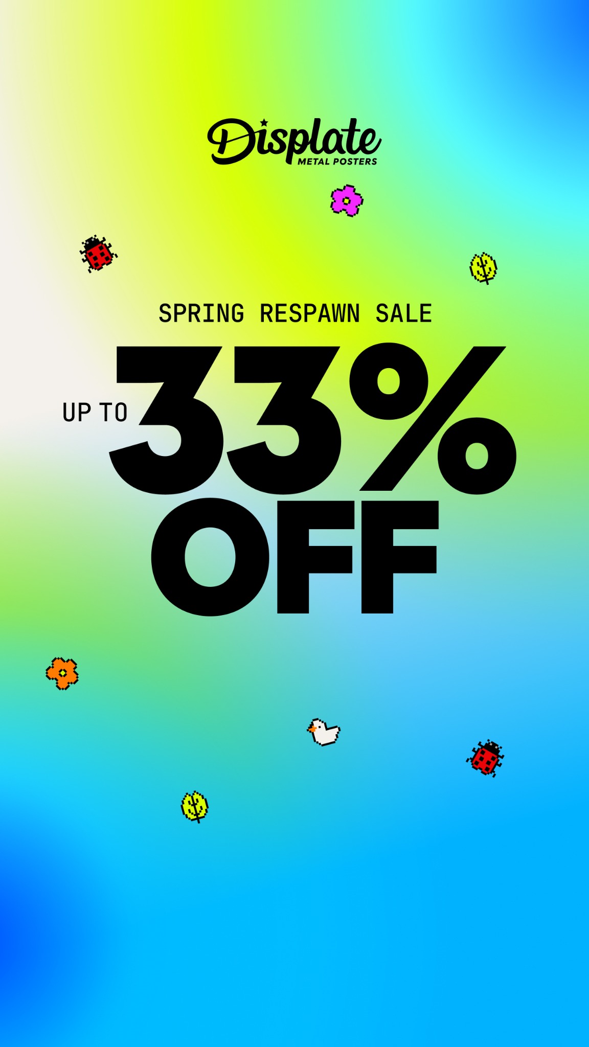 Displate Facebook ad