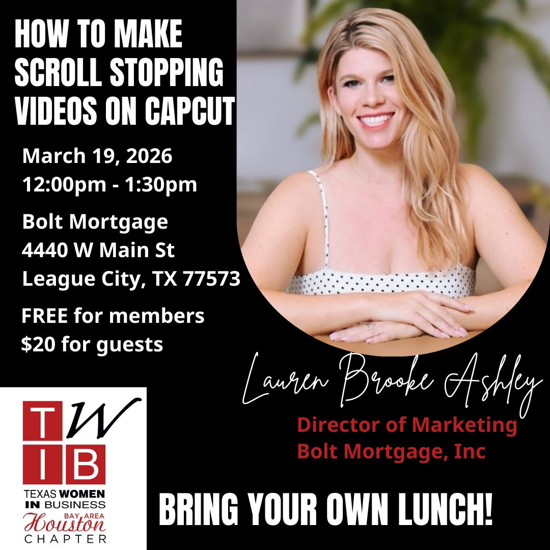Texas Women In Business BAH Chapter Facebook ad