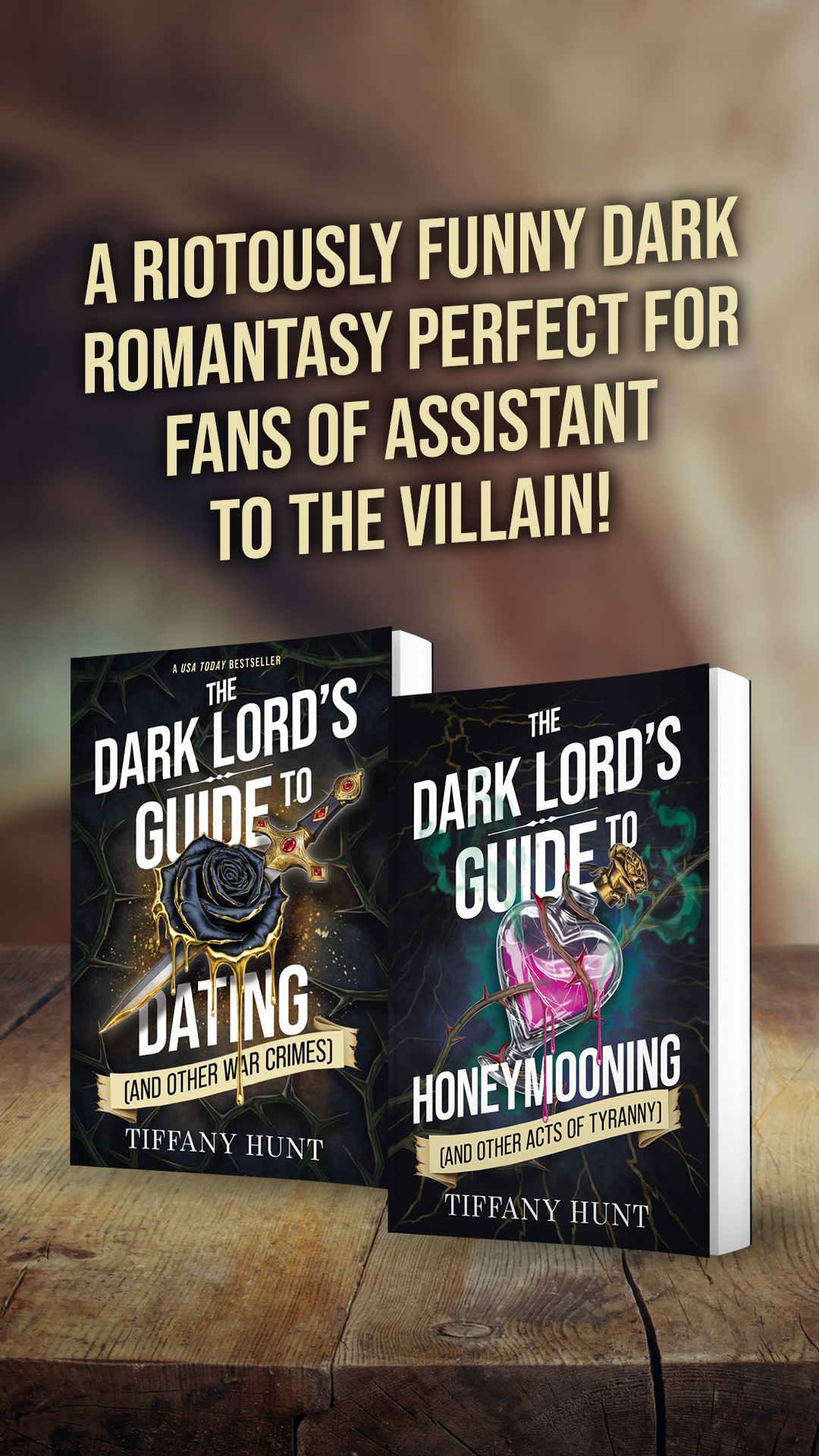 Scarlett Press Facebook ad: Dark Lord's Guide to Honeymooning