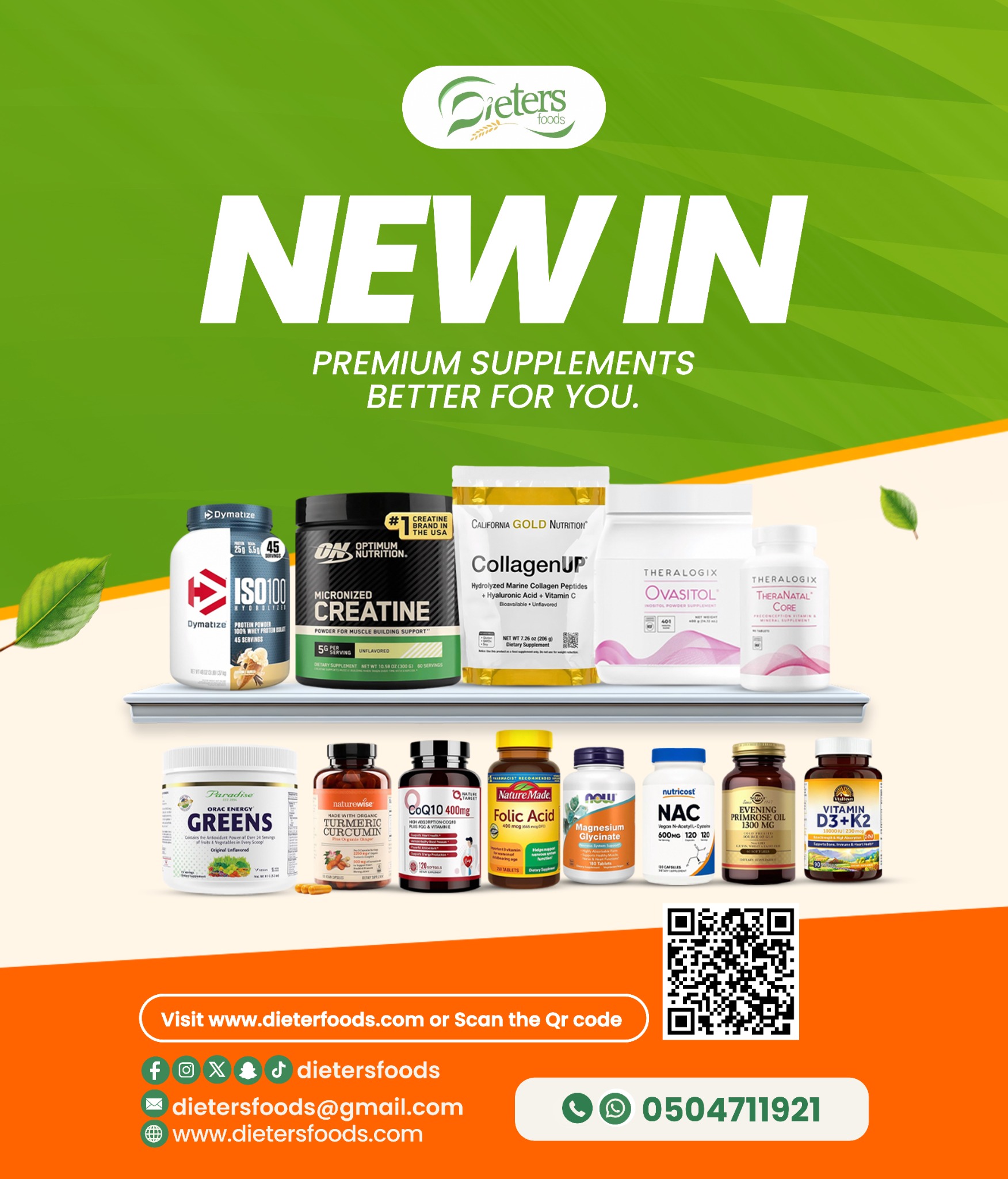 The Dieters Foods Facebook ad