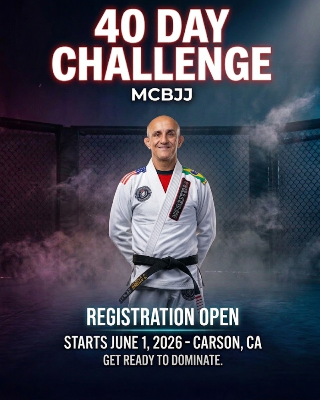 Marcelo Cavalcanti Brazilian Jiu Jitsu Academy Facebook ad: Apply Now, Limited Spots Available