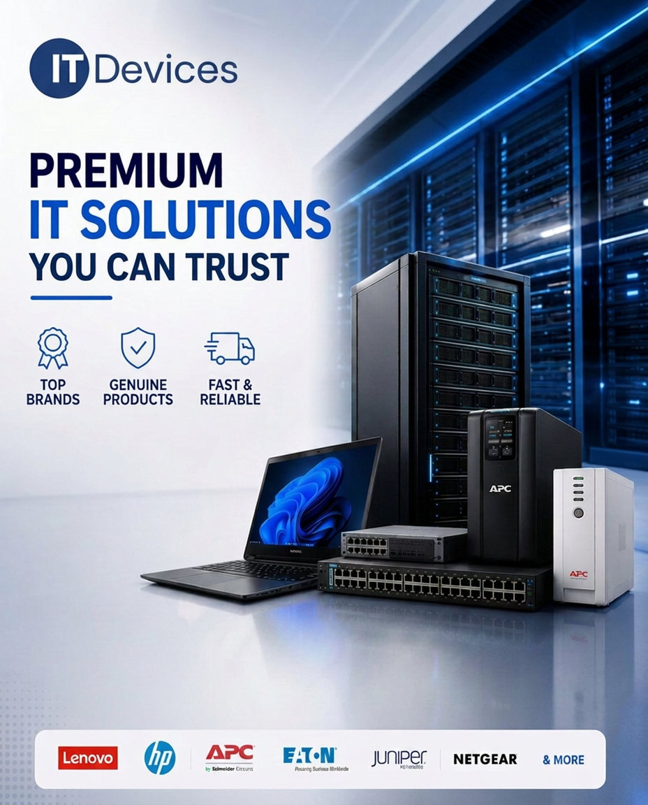 ITDevicesOnline Facebook ad: Powering businesses with technology from the world’s…