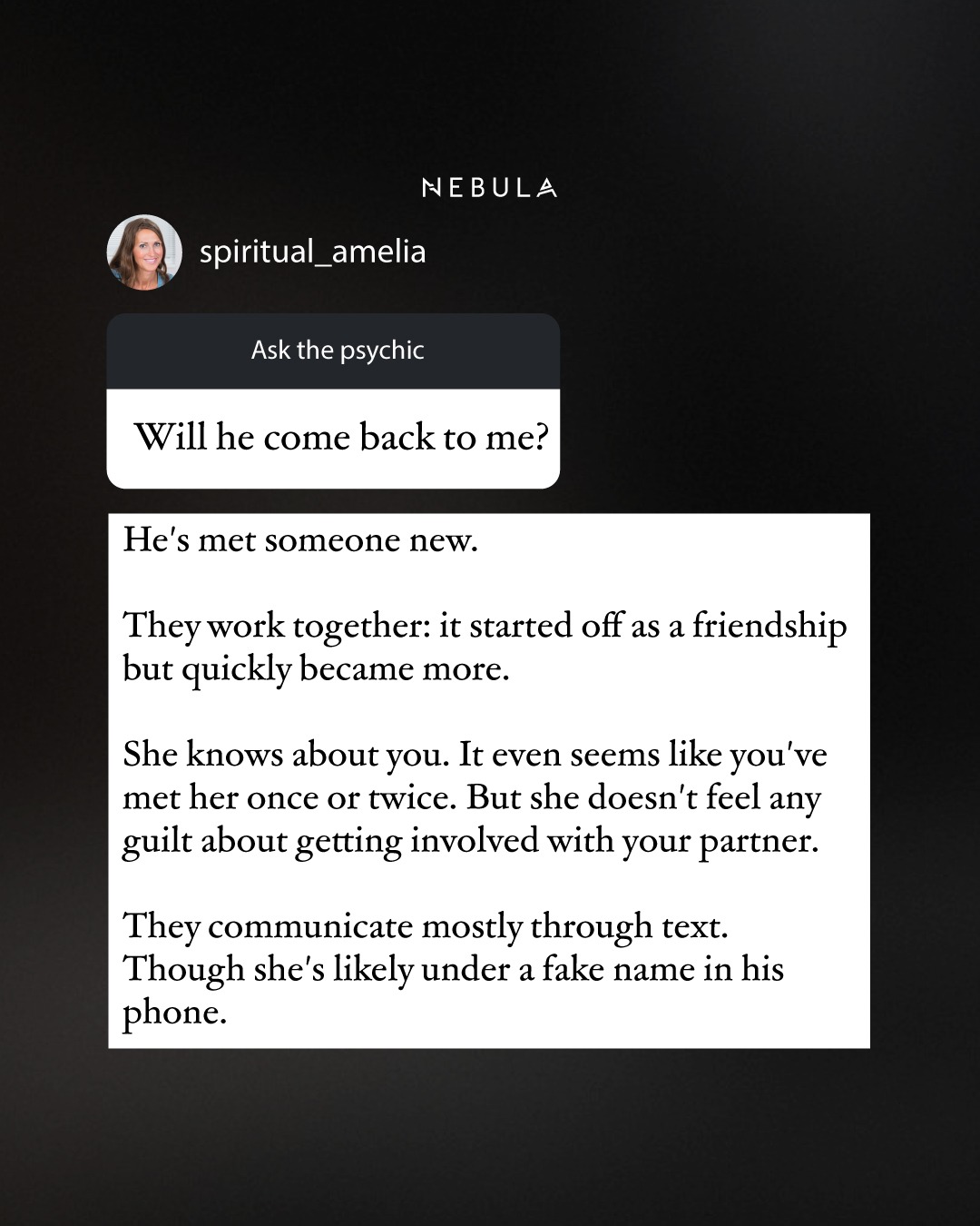 Your Relationship Advisor Facebook ad