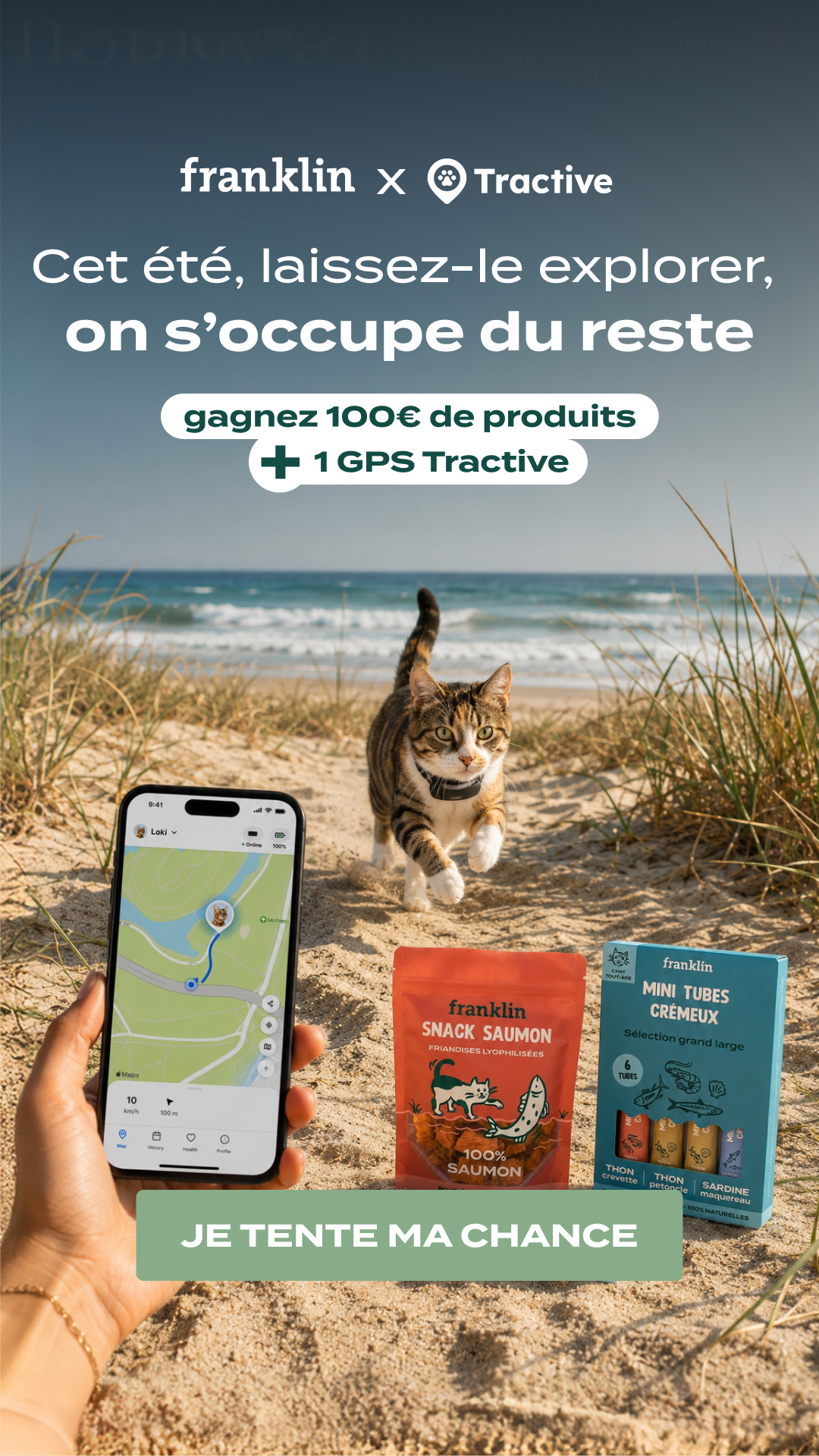 Franklin Pet Food Facebook ad