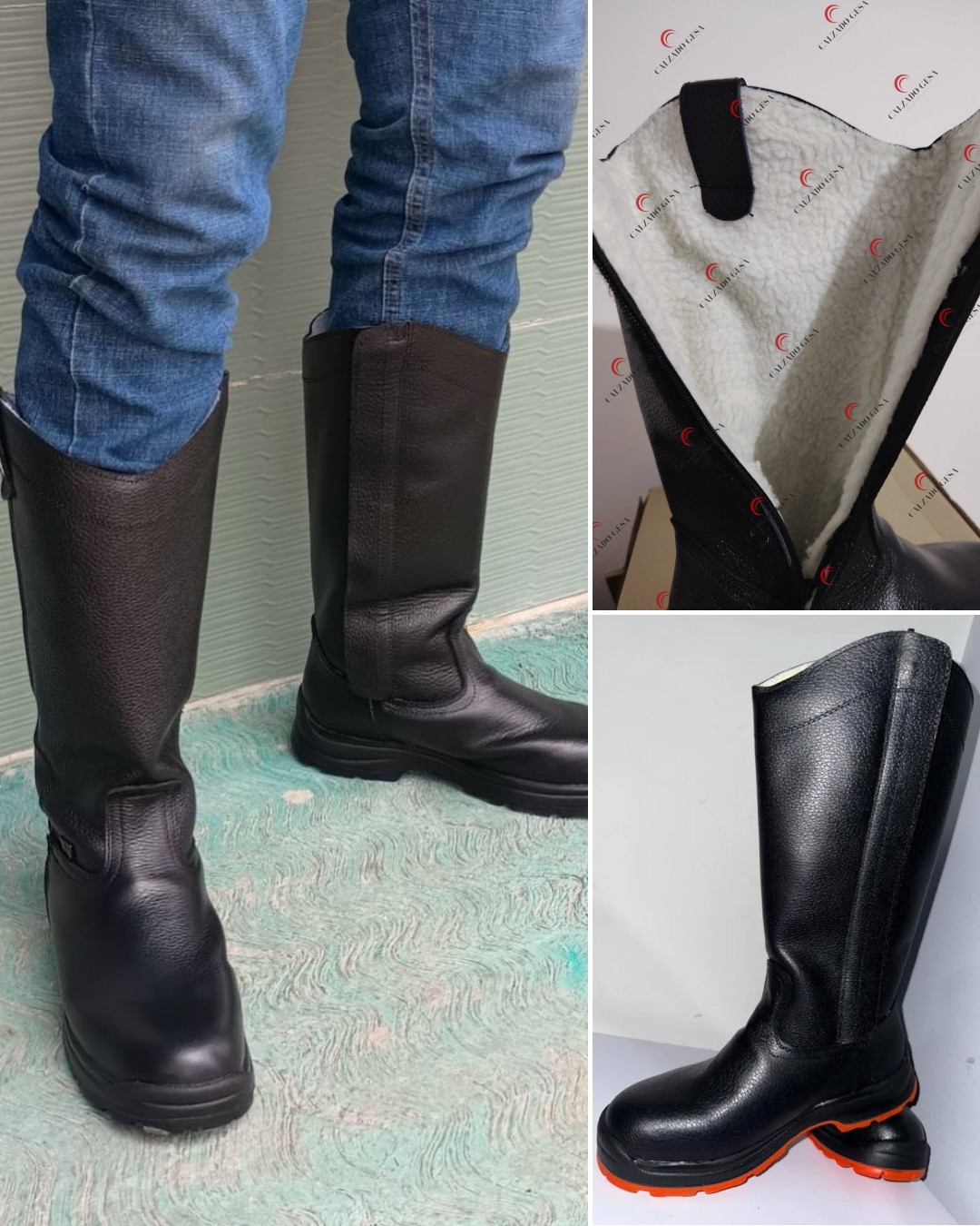 Botas ZAMAR Facebook ad: Olvídate de los modelos anticuados y pesados.
