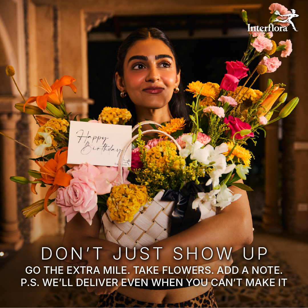 Interflora India Facebook ad