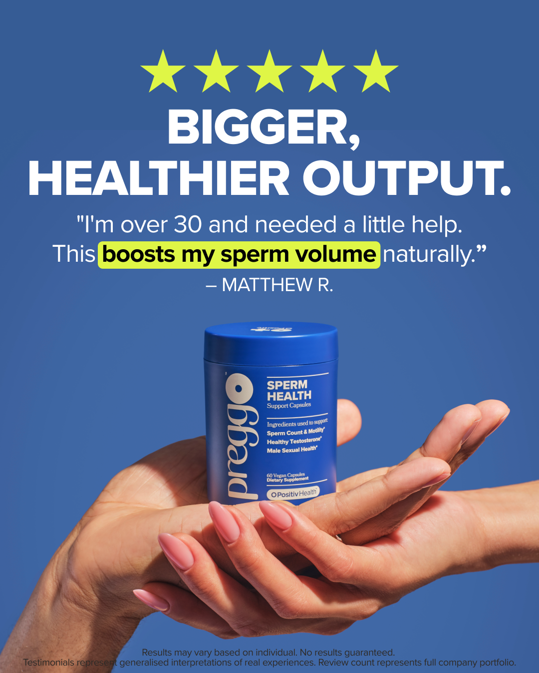 True Healthy Man Facebook ad