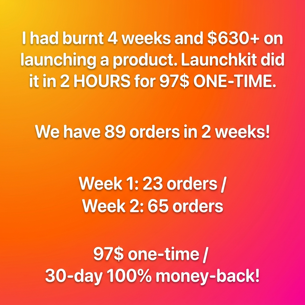 LaunchKit Facebook ad