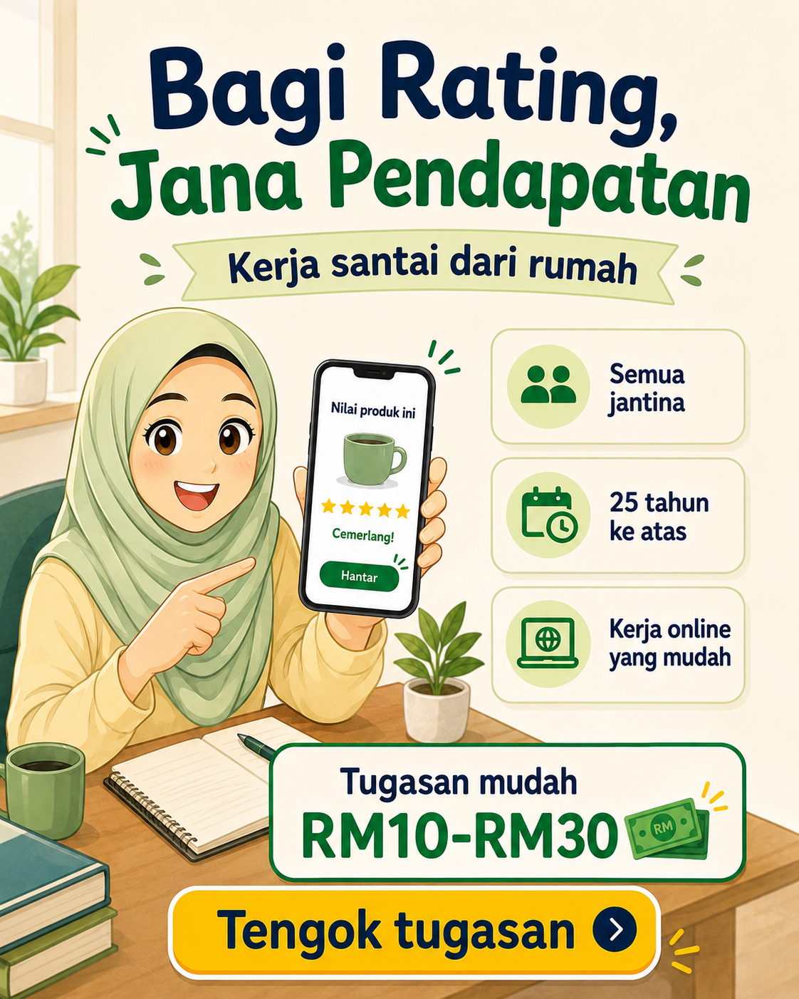 EBUDPumghf9 Facebook ad: Jom Sertai Kami - Peluang Kerja Fleksibel