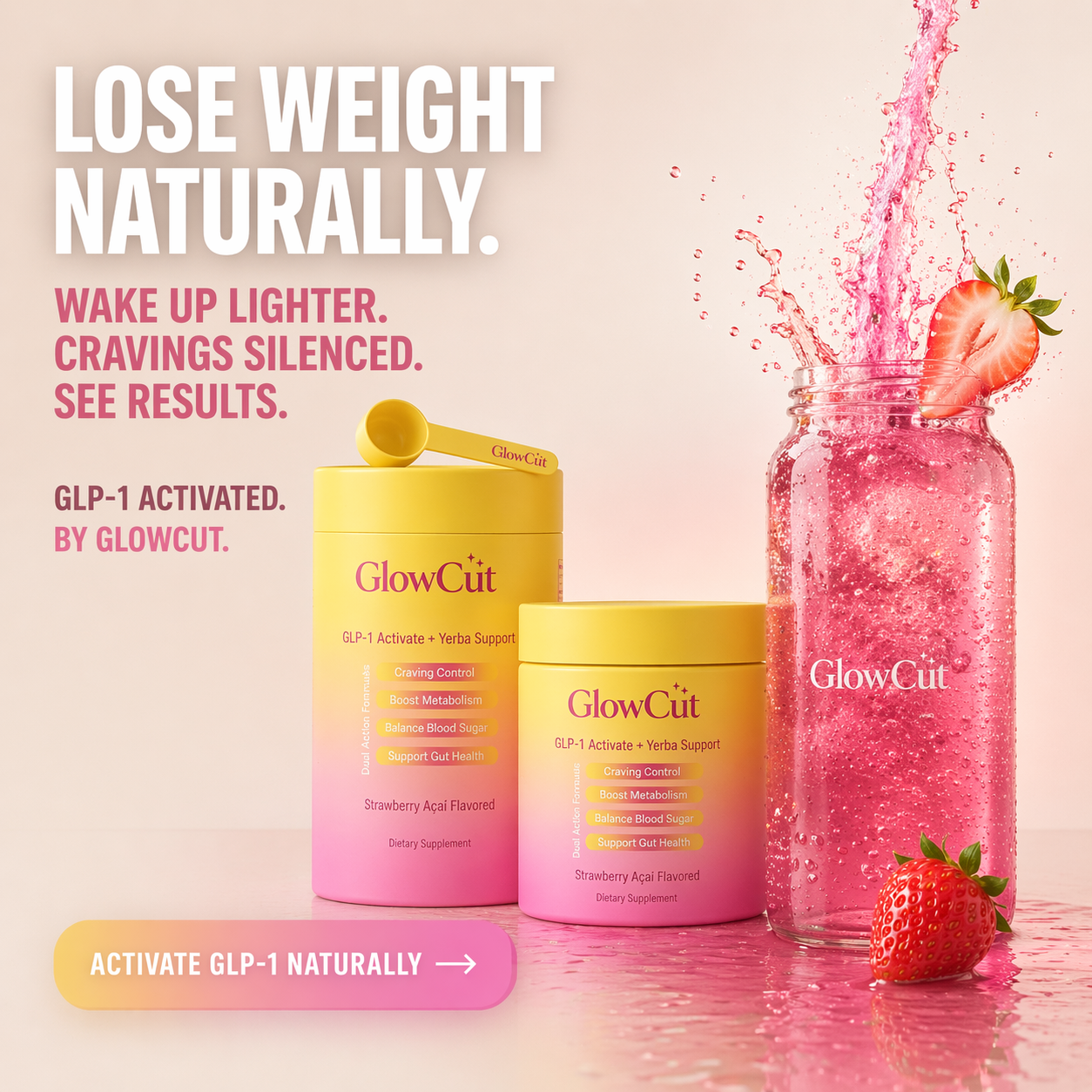 GlowCut Facebook ad: Limited Time Sale 50% OFF