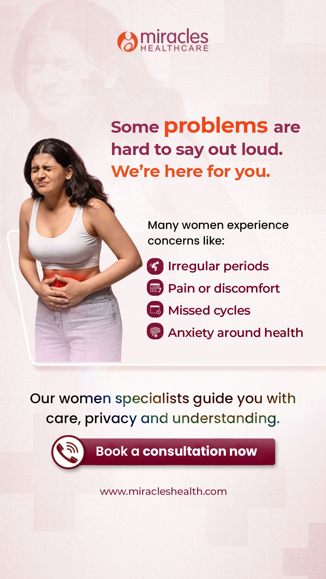 Miracles Healthcare Facebook ad
