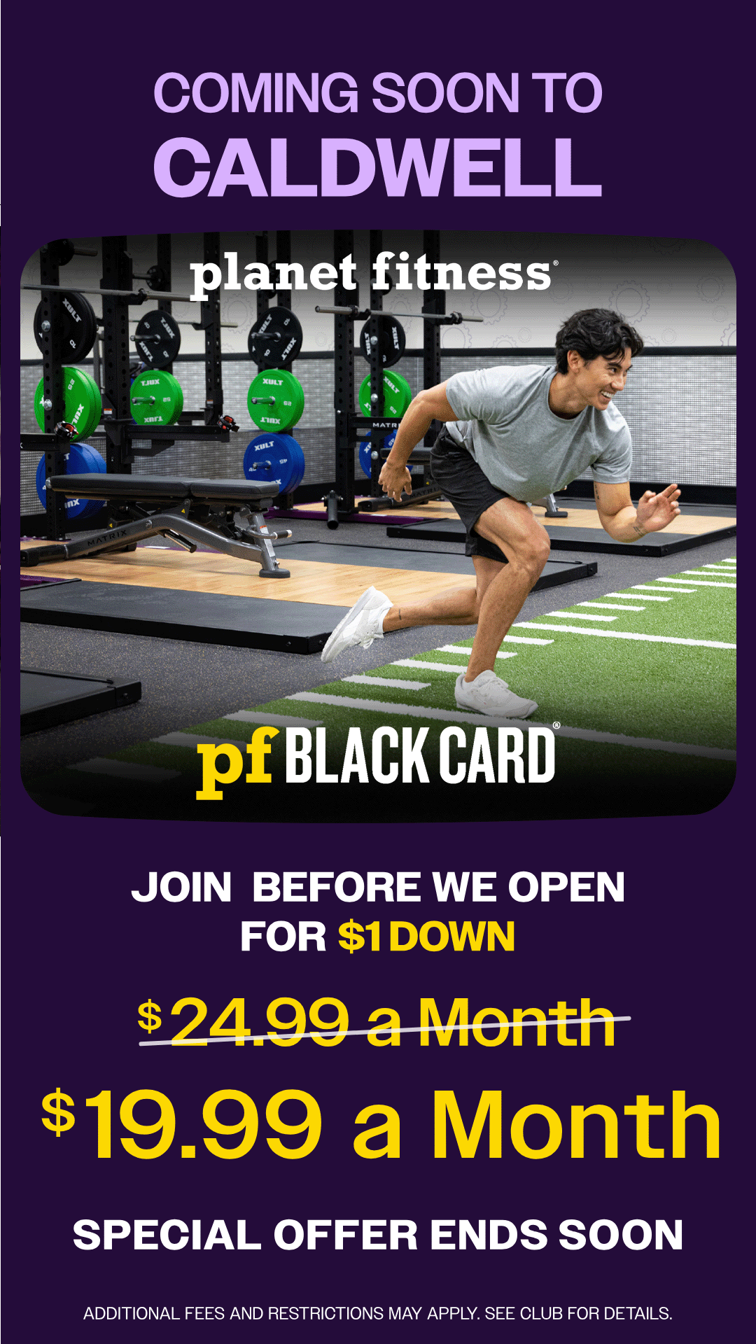 Planet Fitness Facebook ad