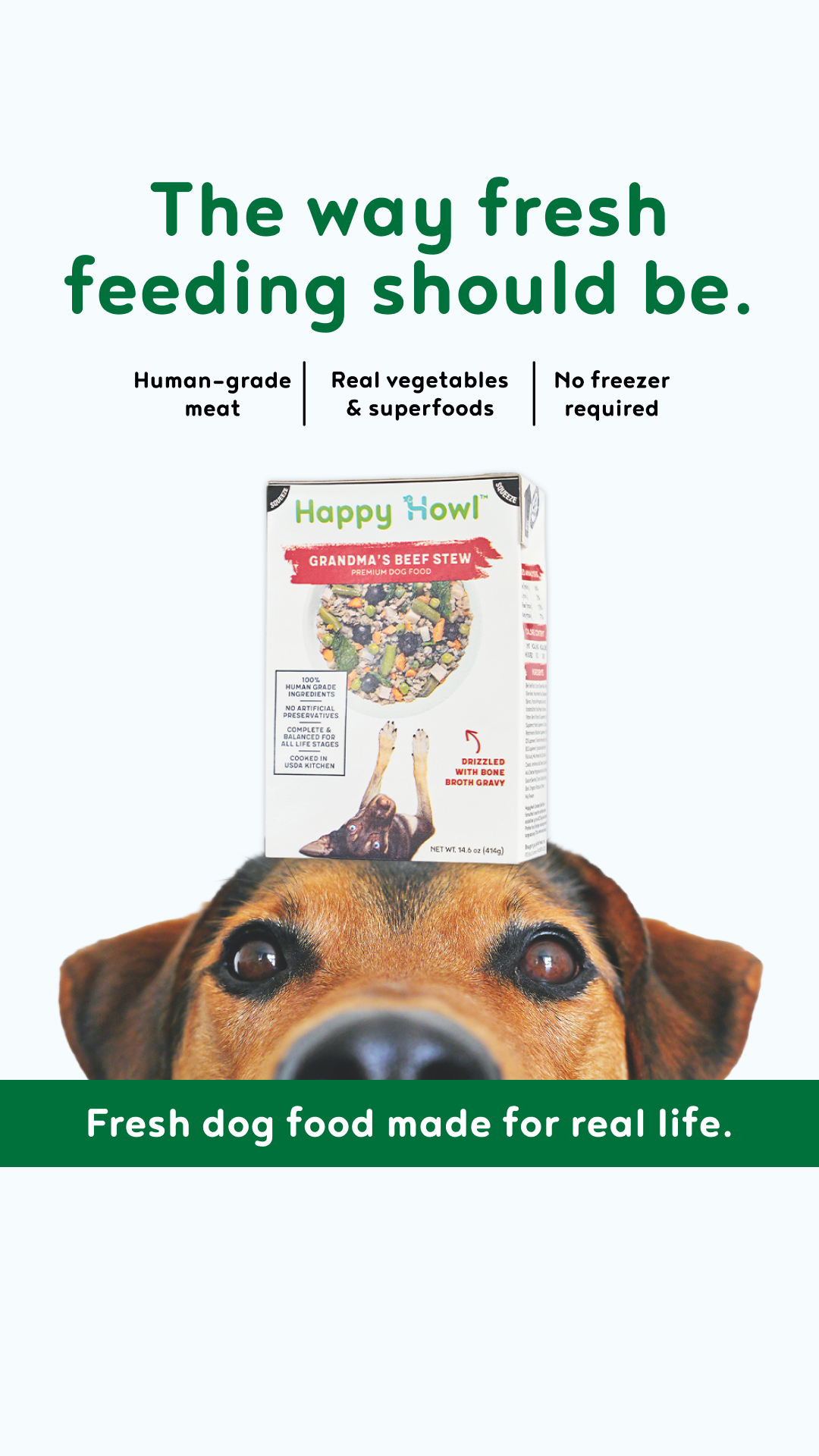 Happy Howl Facebook ad