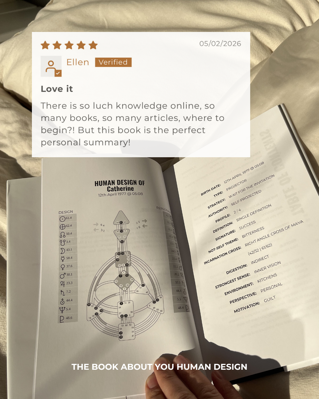 The Book About You Facebook ad