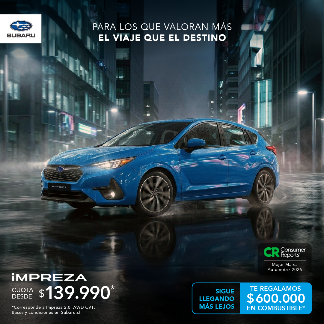Subaru Chile Facebook ad