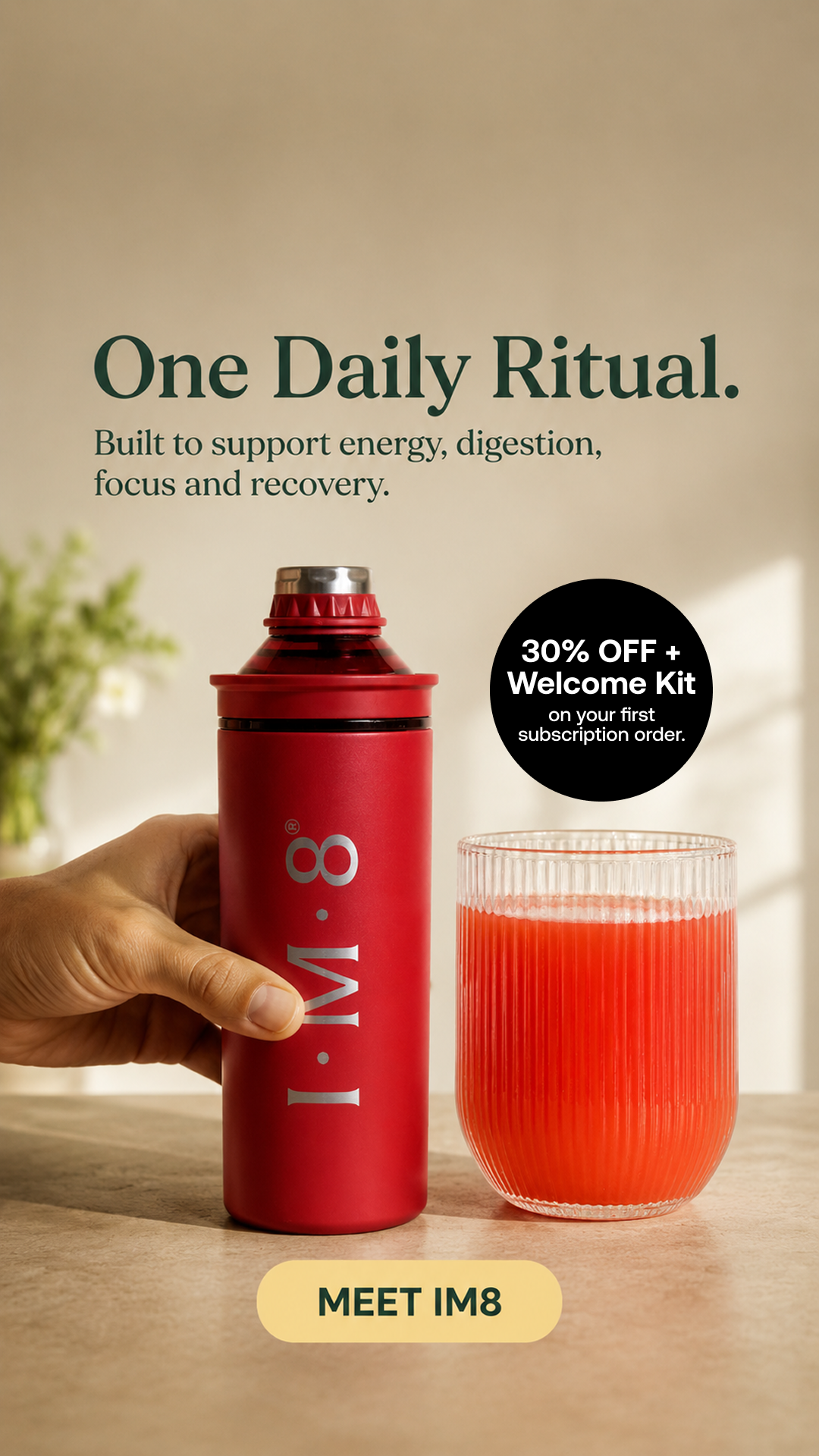 IM8 Health Facebook ad