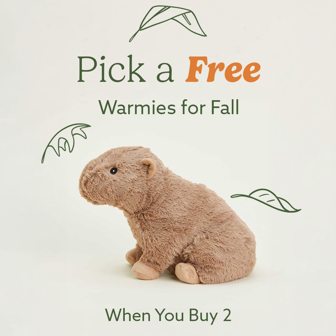 Warmies USA Facebook ad: Your Coziest Fall Deal