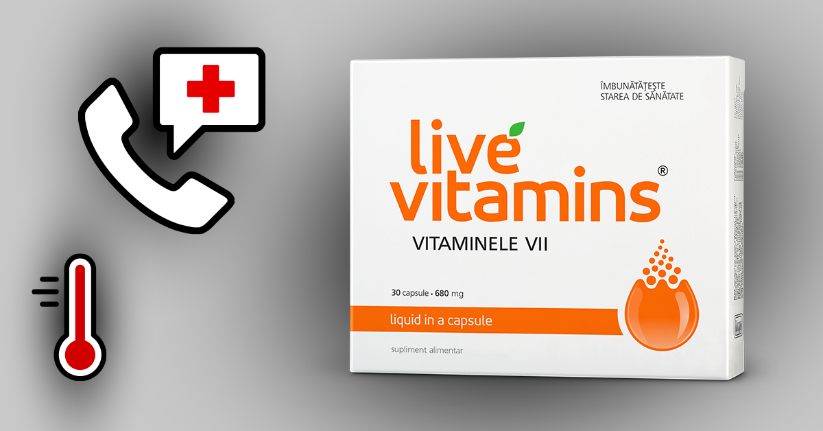 Live vitamins - vitaminele VII Facebook ad