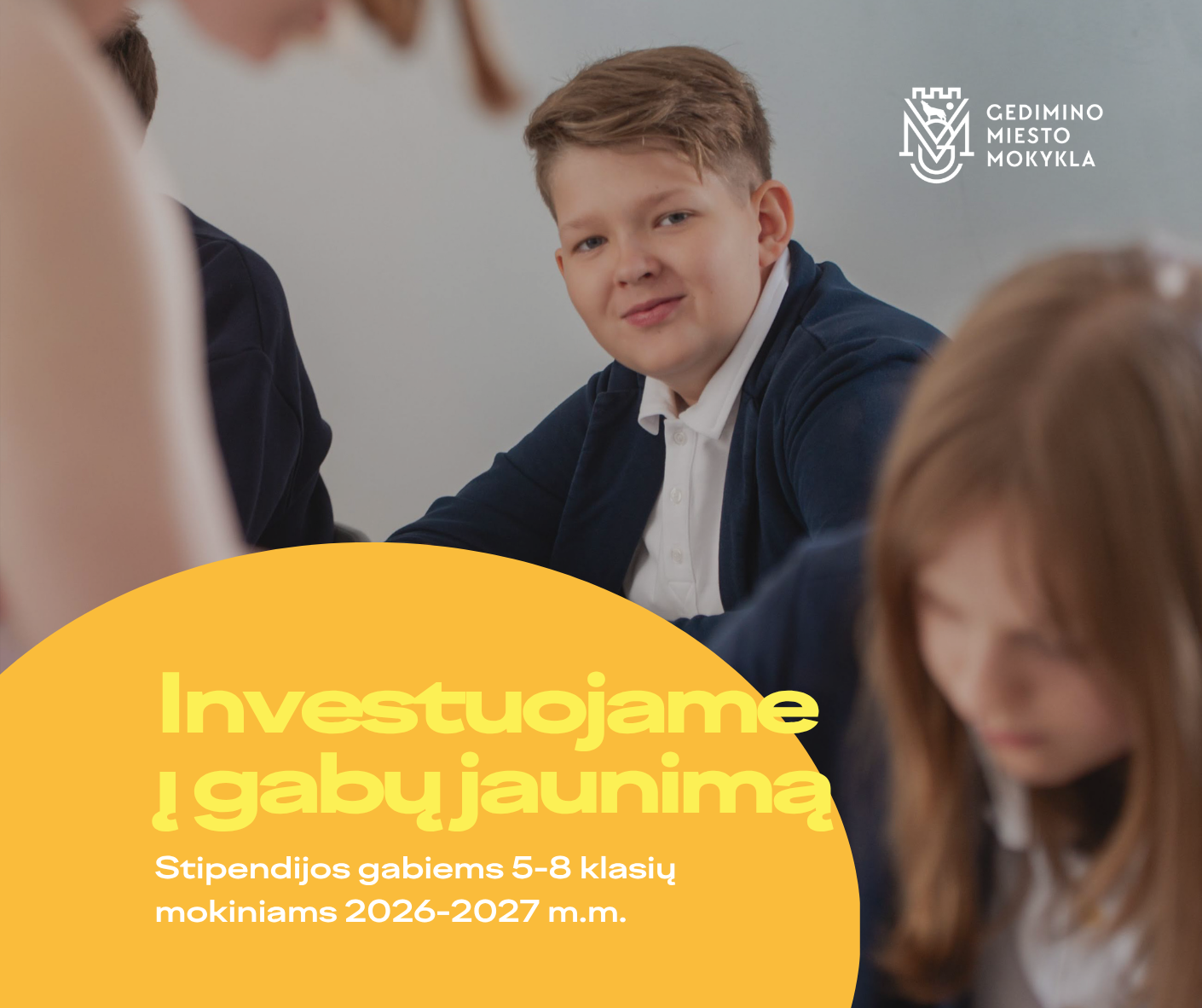 Gedimino miesto mokykla Facebook ad