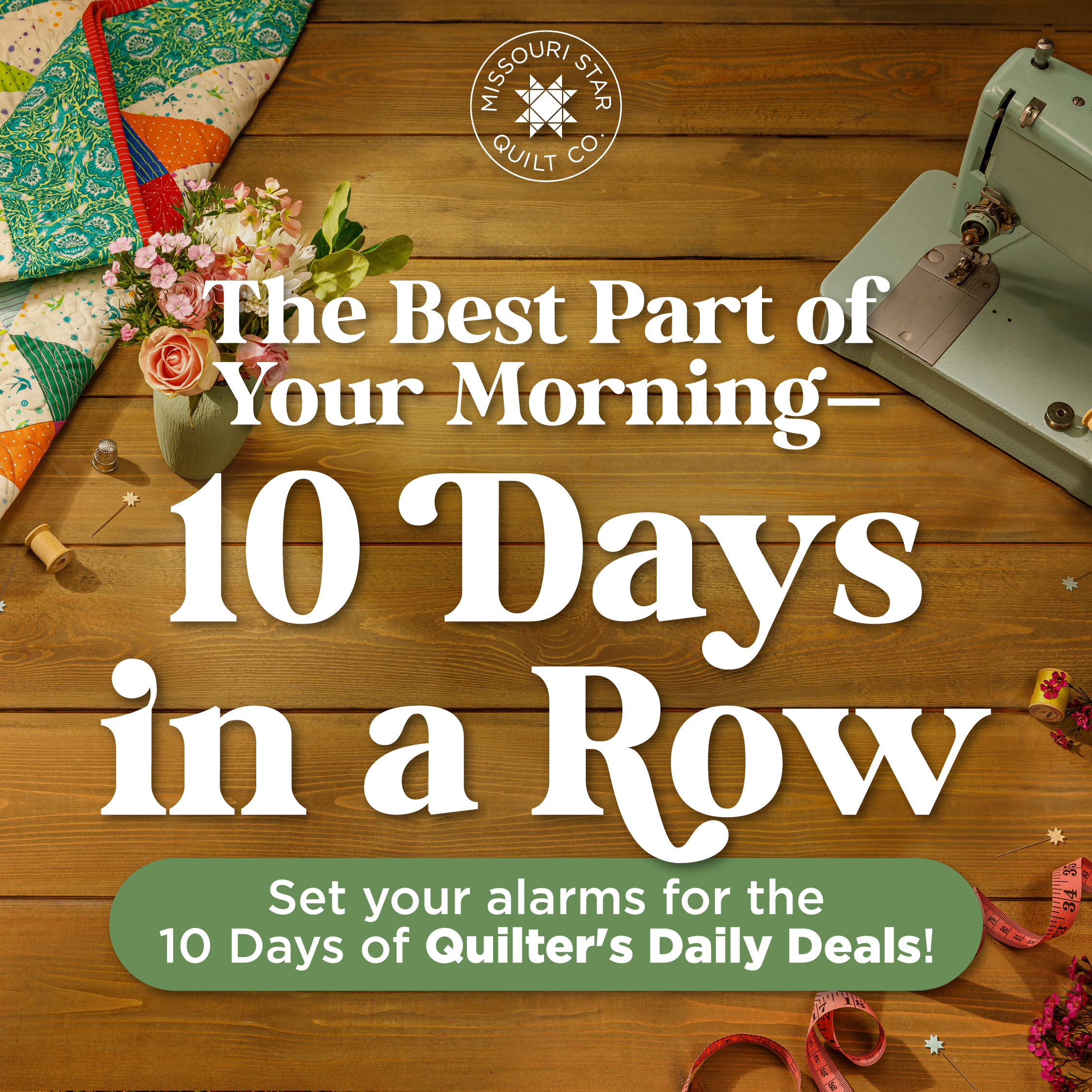 Quilting Deals - Missouri Star Quilt Co Facebook ad