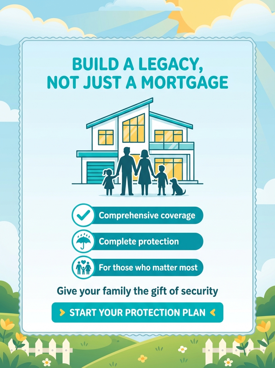 My Affordable Mortgage Coverage Facebook ad