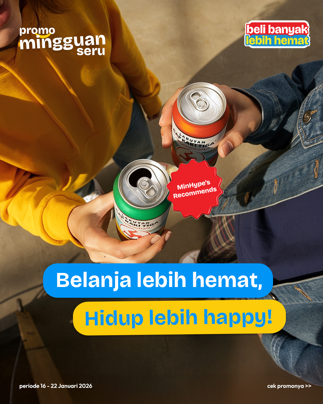 Hypermart Facebook ad: Makin banyak belanja, makin berasa untungnya!