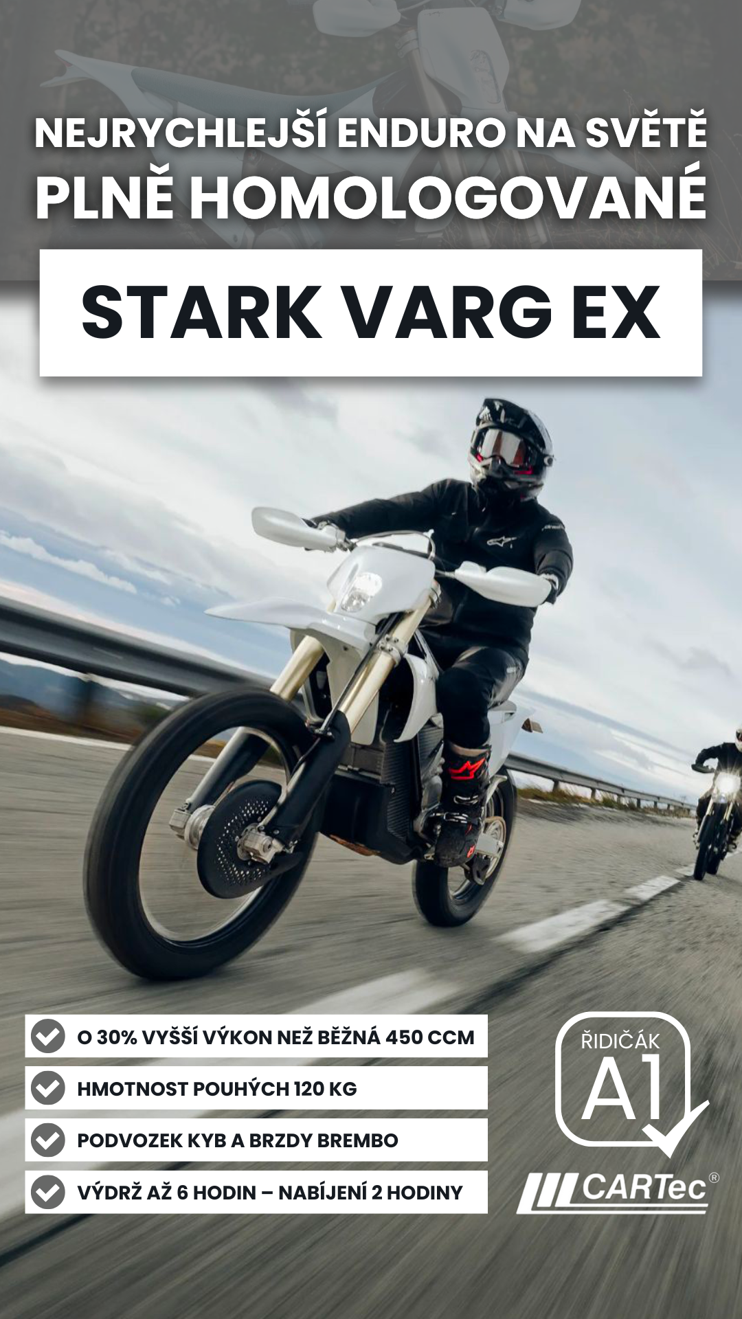 Stark Future CARTec motor Facebook ad