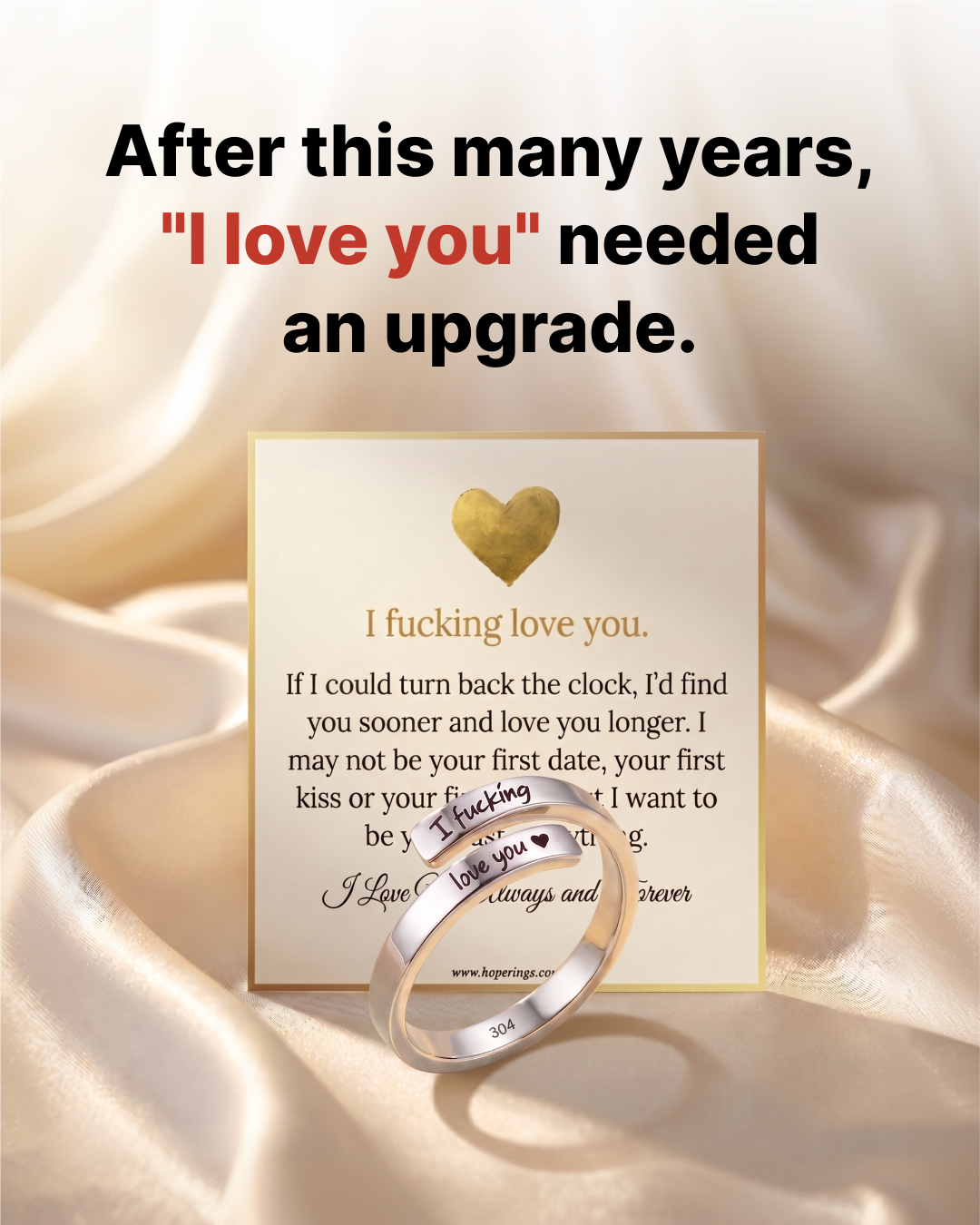 Hope Rings Facebook ad