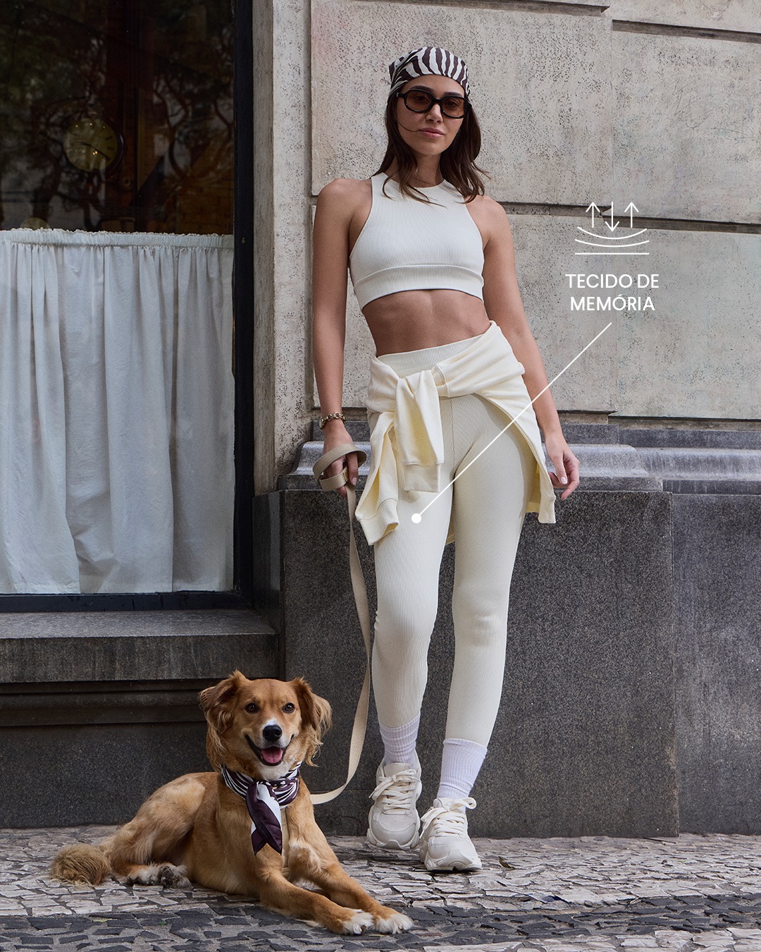 Riachuelo Facebook ad: O look CoverSync, da linha D-Sync, combina conforto…