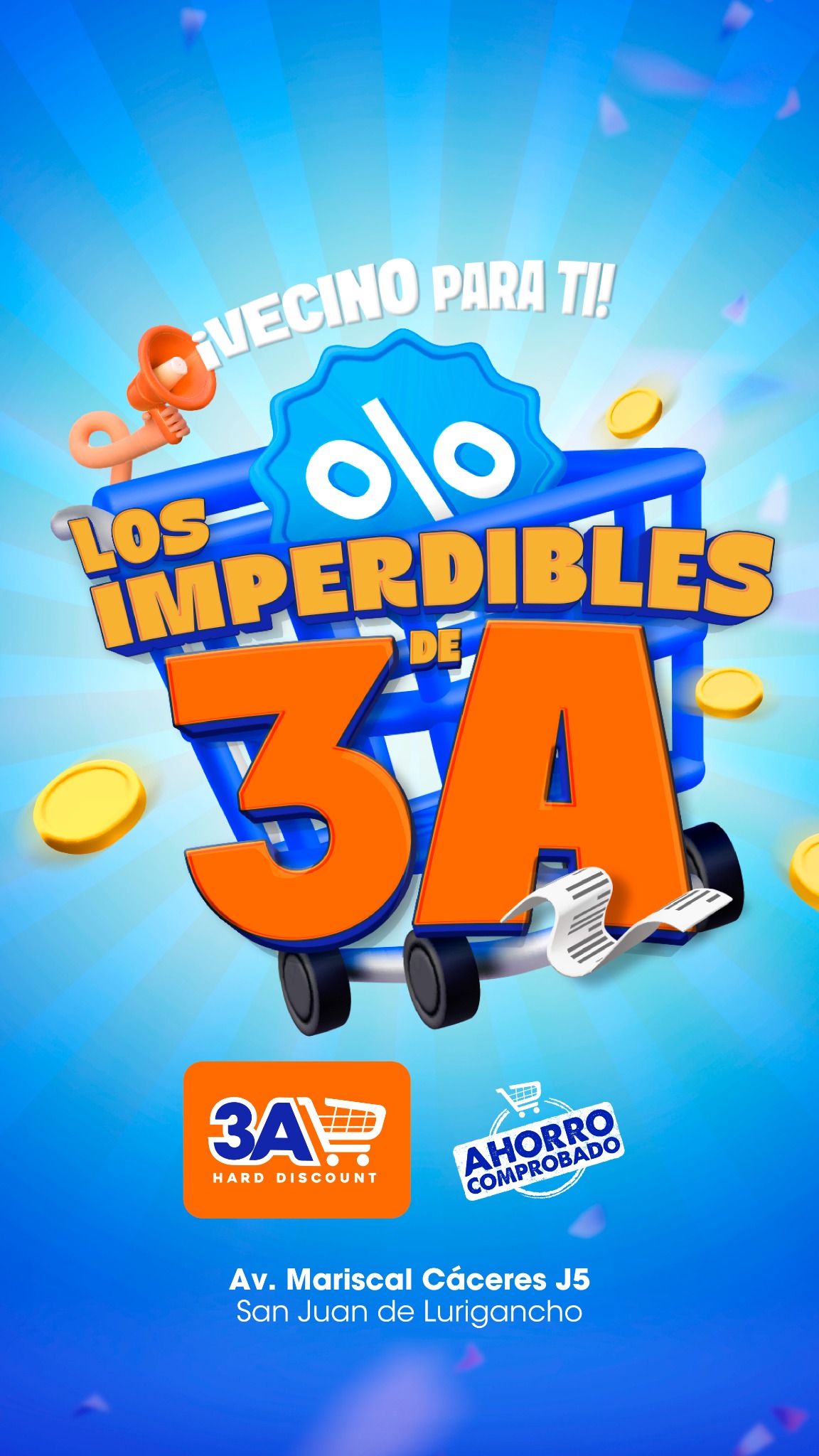 Tiendas de Ahorro 3A Facebook ad