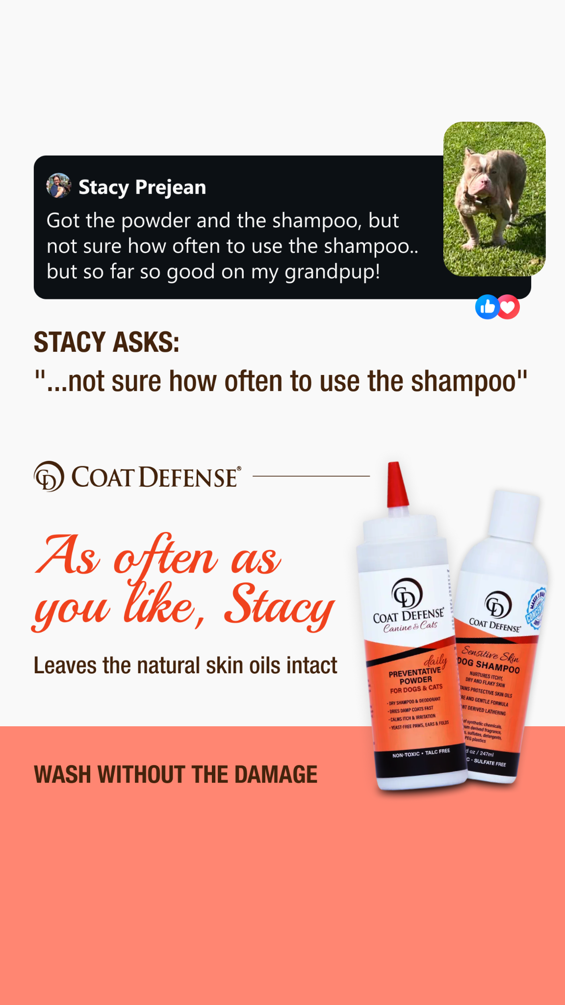 Coat Defense Facebook ad