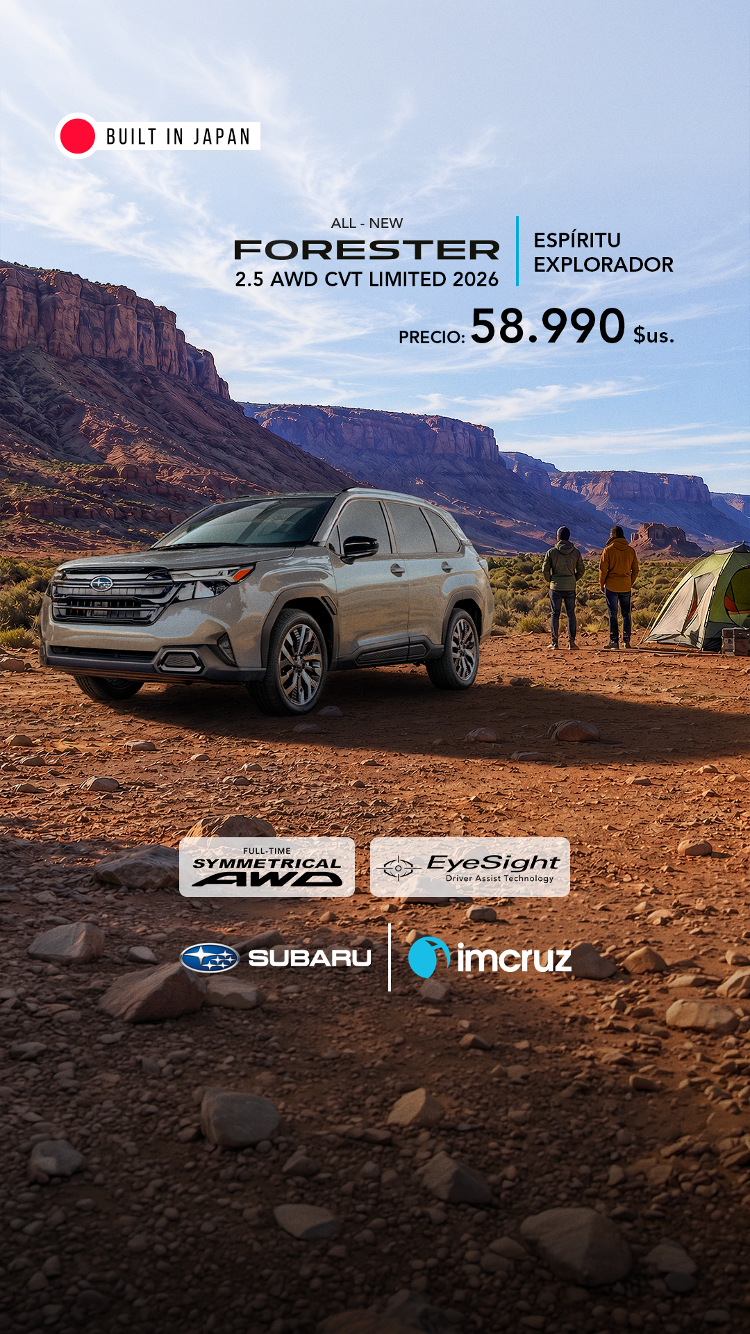 Subaru Bolivia Oficial Facebook ad