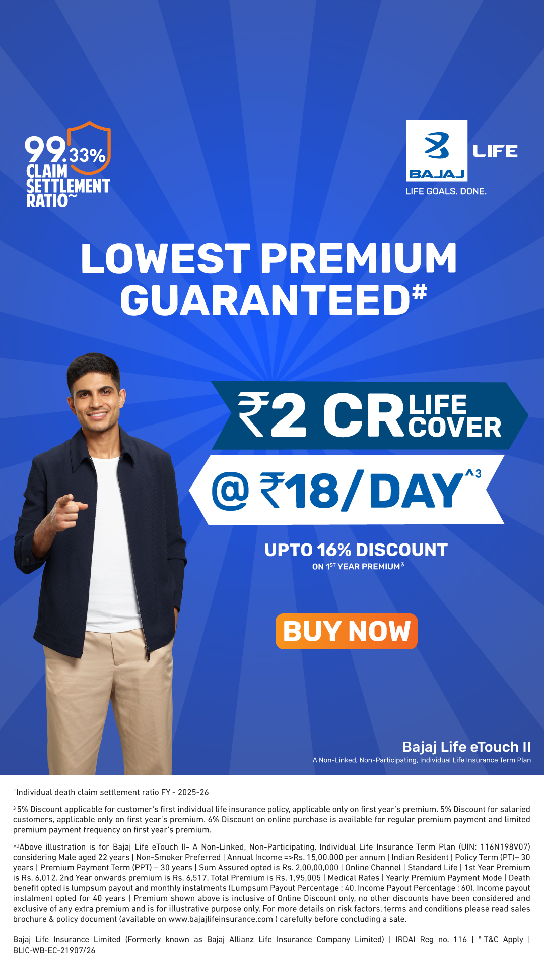Bajaj Life Facebook ad