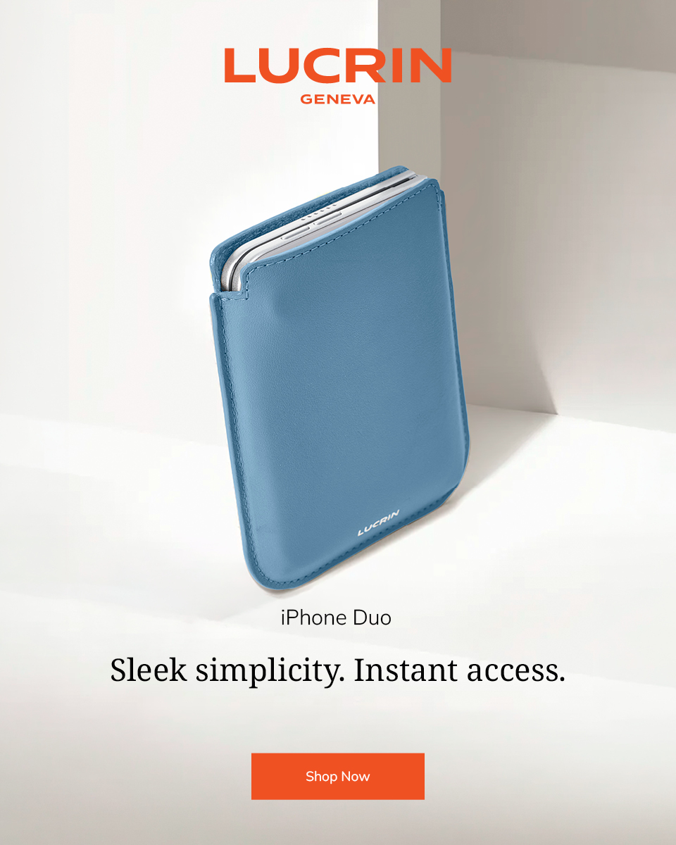 lucringeneva Facebook ad: Classic Sleeve for iPhone Duo