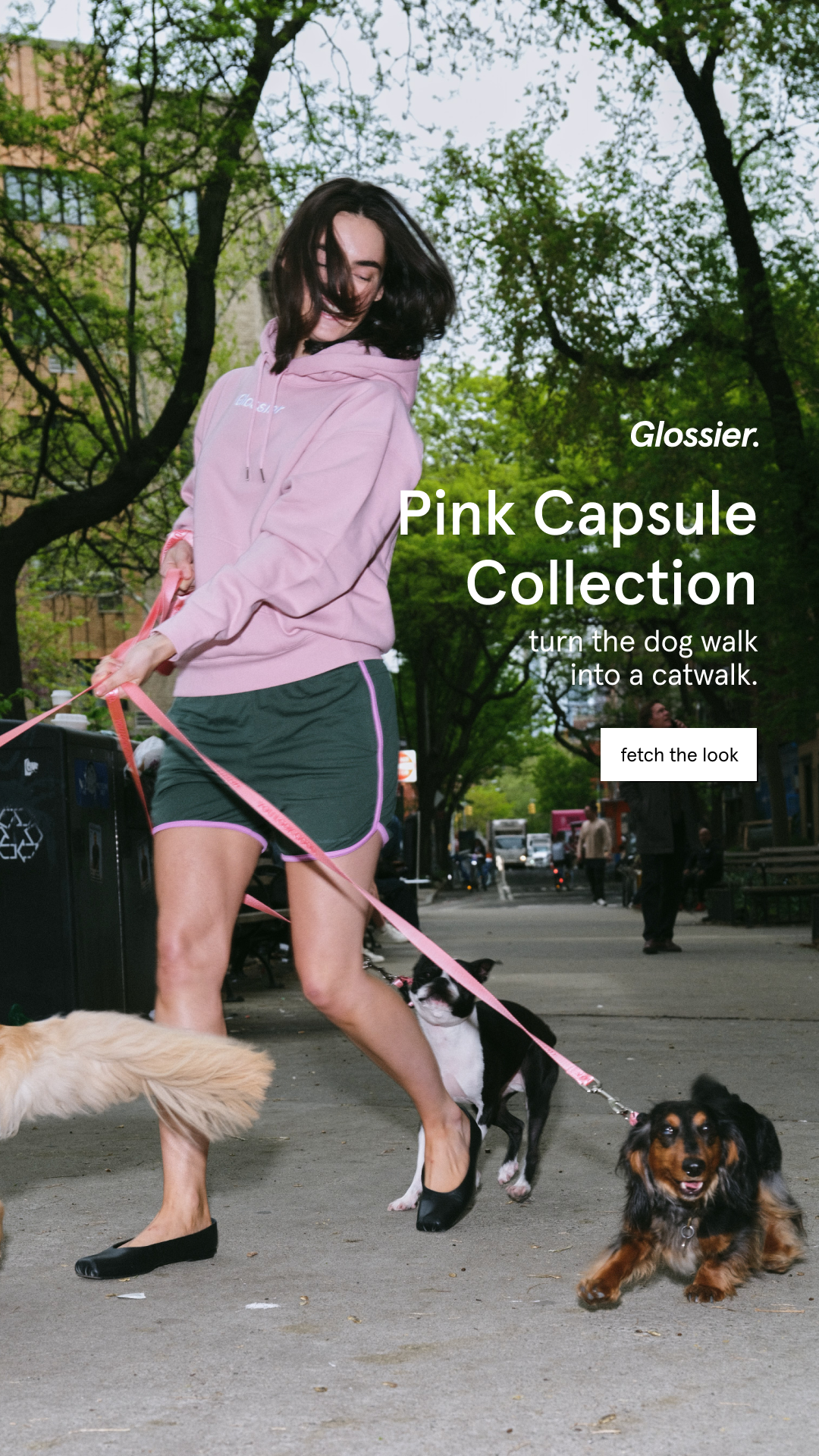 Glossier Facebook ad