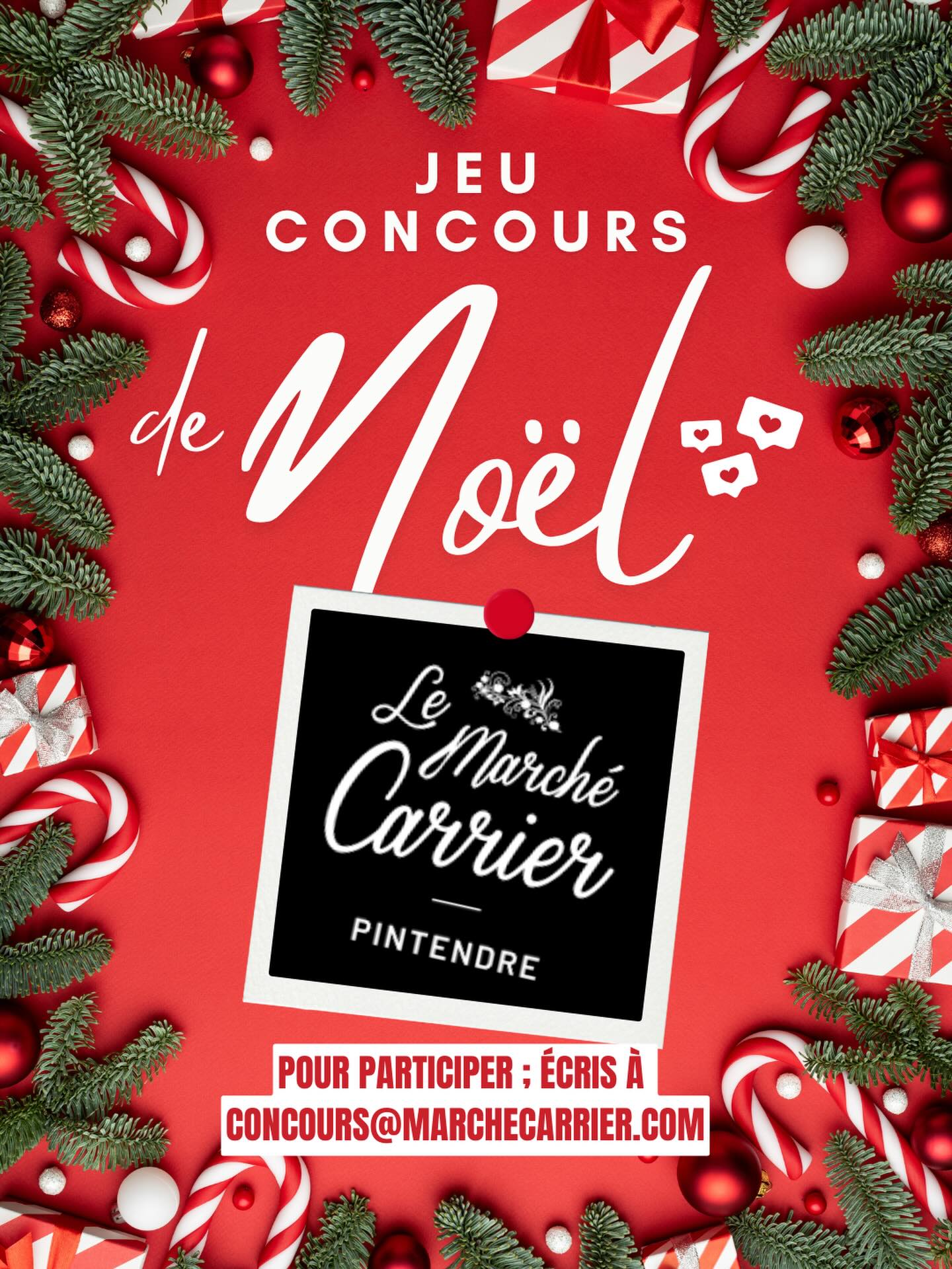 Le Marché Carrier Pintendre Facebook ad: Le Marché Carrier Pintendre vous gâte pour les…