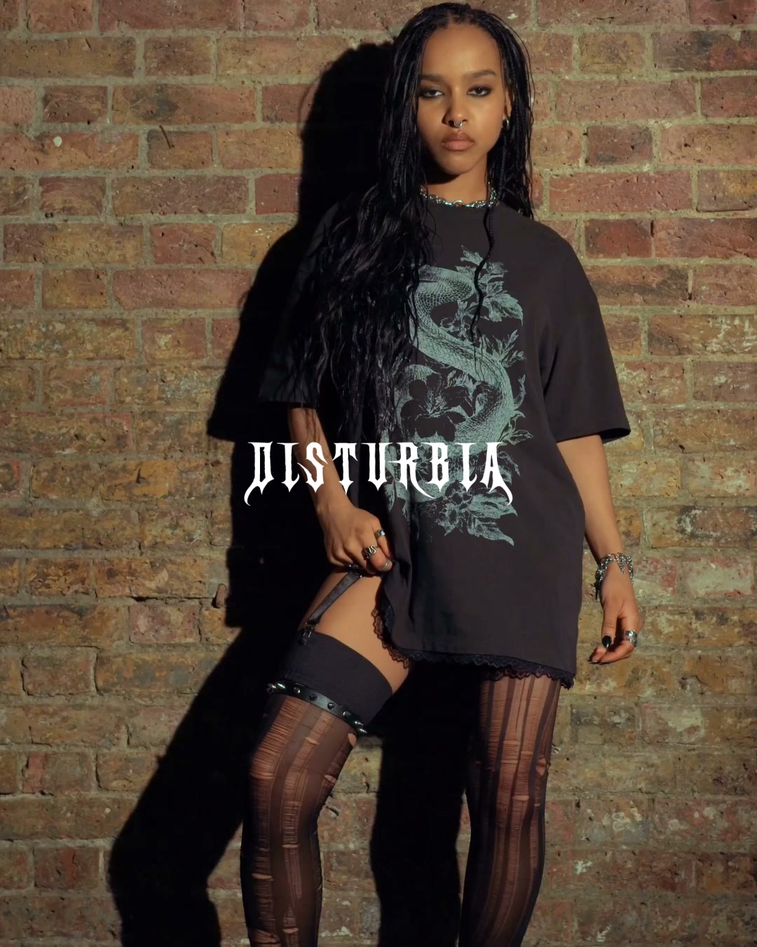 Disturbia Facebook ad: Ravynelle Gothic Window Doormat