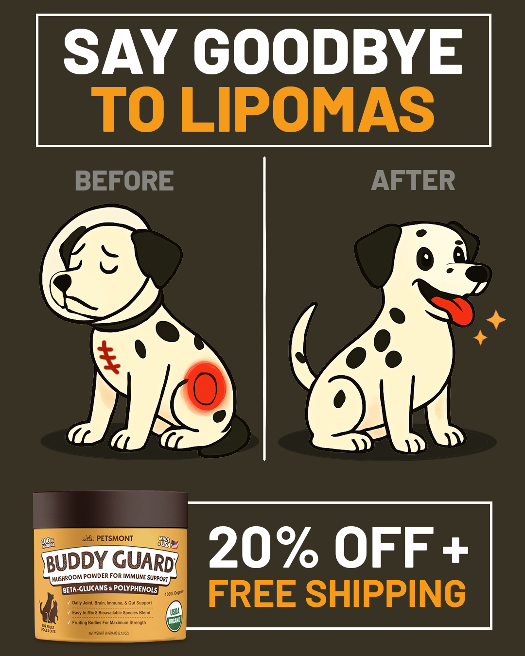 Petsmont Facebook ad