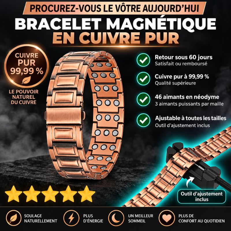 MyTamra Facebook ad: Libérez votre potentiel, notre bracelet magnétique le plus…