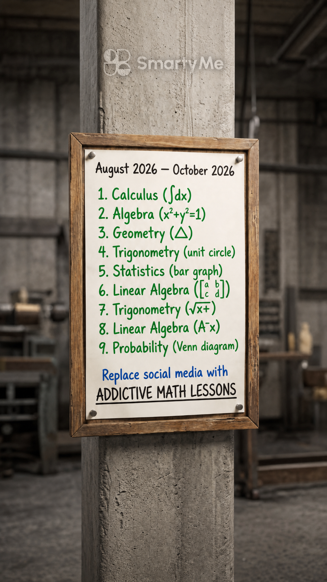SmartyMe: Math Games Lab Facebook ad: Addictive Math Games that actually make you smarter