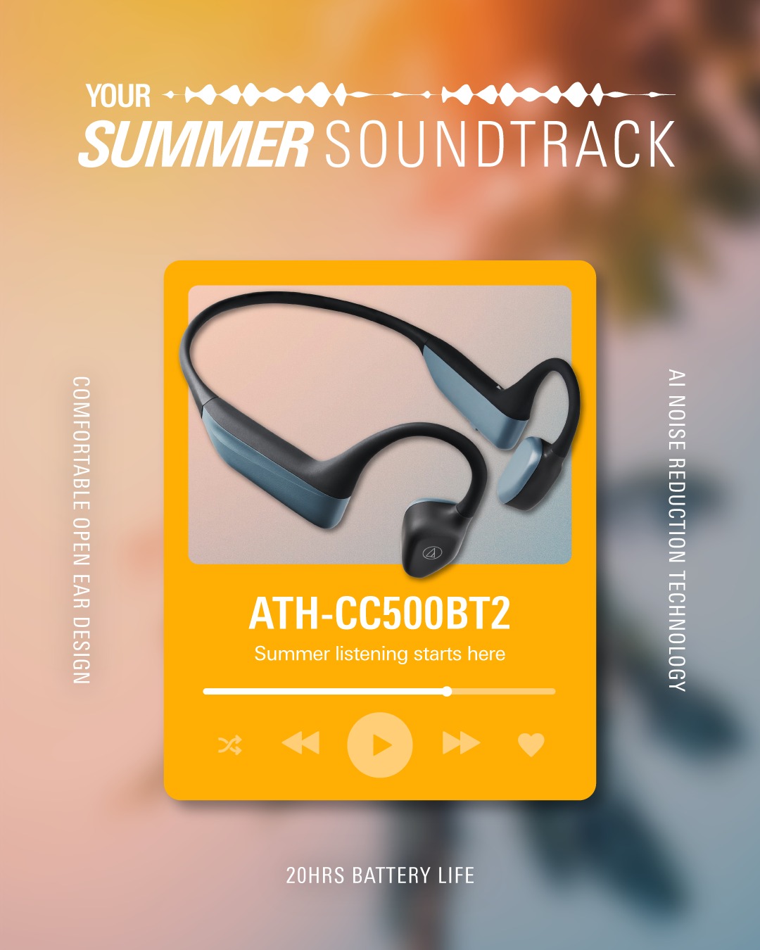 Audio-Technica EMEA Facebook ad